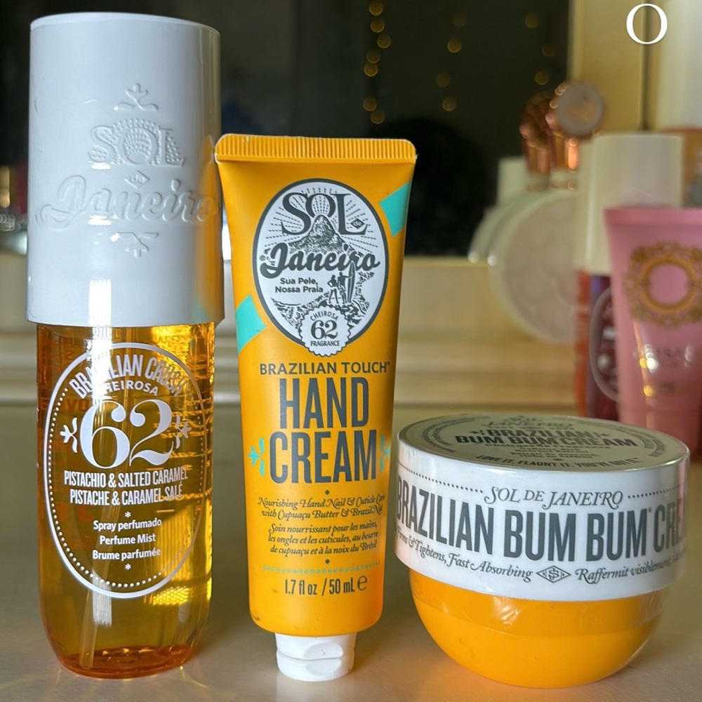 Sol De Janeiro Brazilian ‘62 Bum Bum Hair & Body Mist / Body Cream / Hand Cream